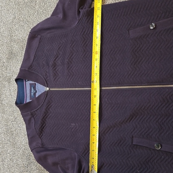 Ted Baker Mens Full Zip Jacket Sz 3/M - Picture 3 of 11
